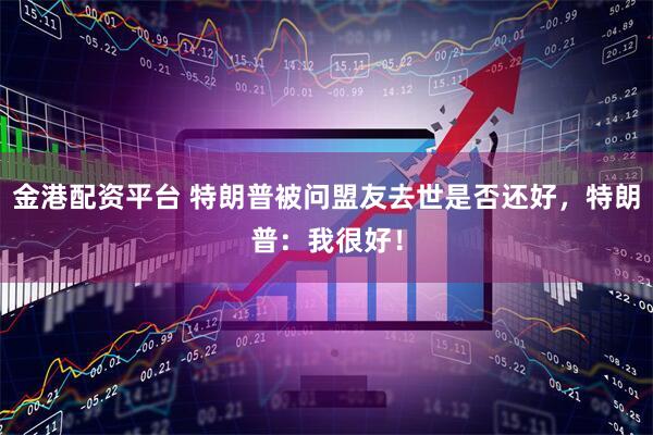 金港配资平台 特朗普被问盟友去世是否还好，特朗普：我很好！